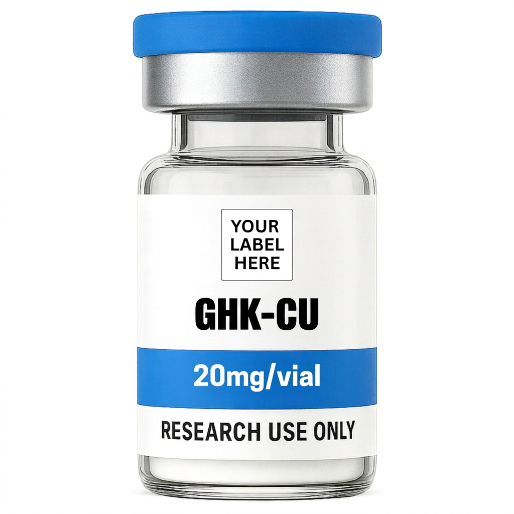 GHK-CU peptide vial